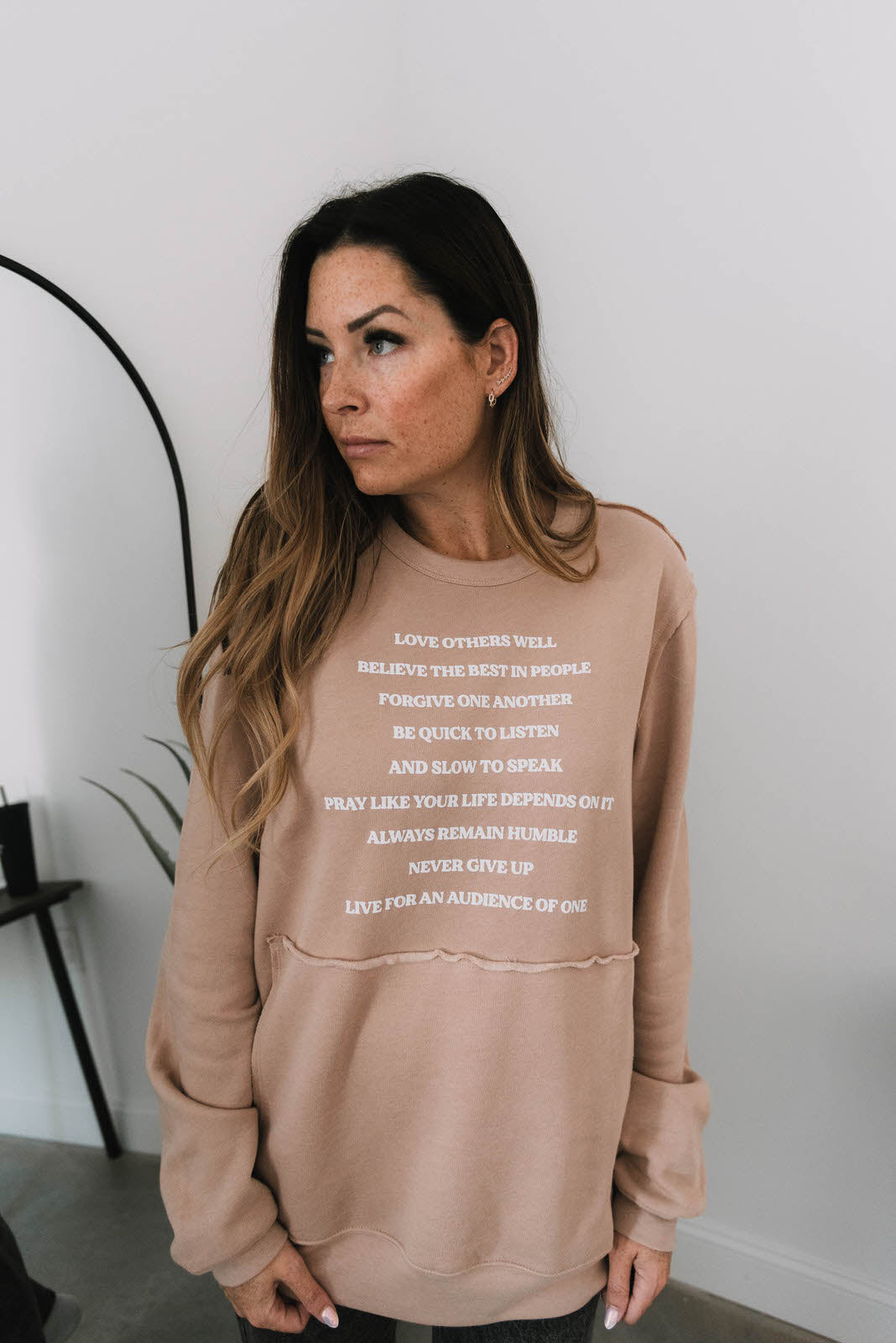 Words to Live By Sweatshirt