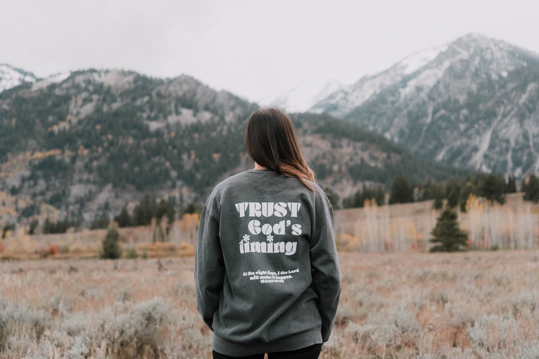 Trust God's Timing Sweatshirt