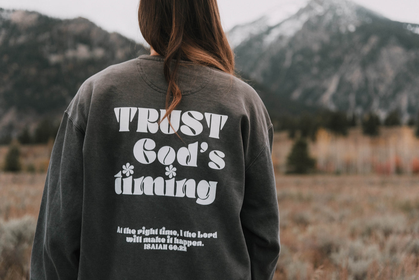 Trust God's Timing Sweatshirt