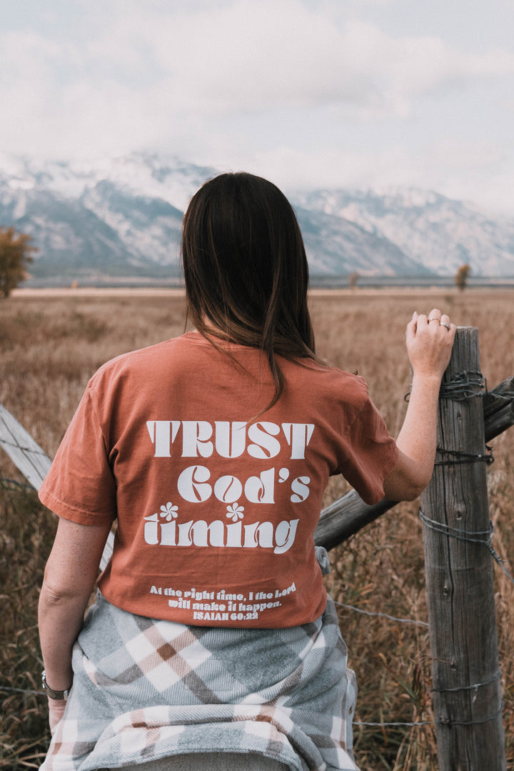 Trust God's Timing Tee