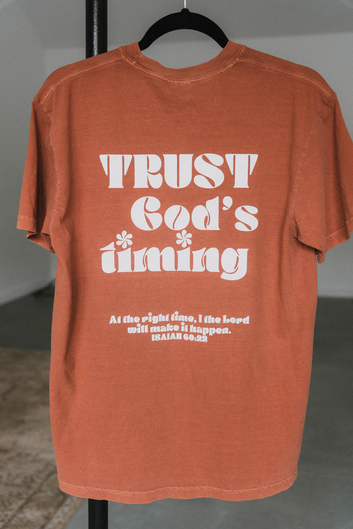 Trust God's Timing Tee