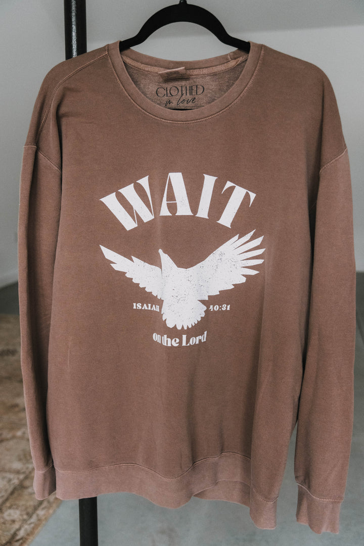 Wait on the Lord Sweatshirt