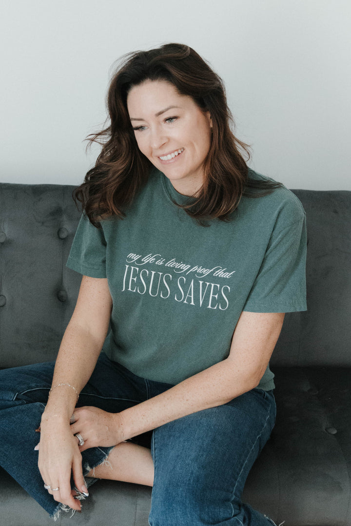 Jesus Saves Tee