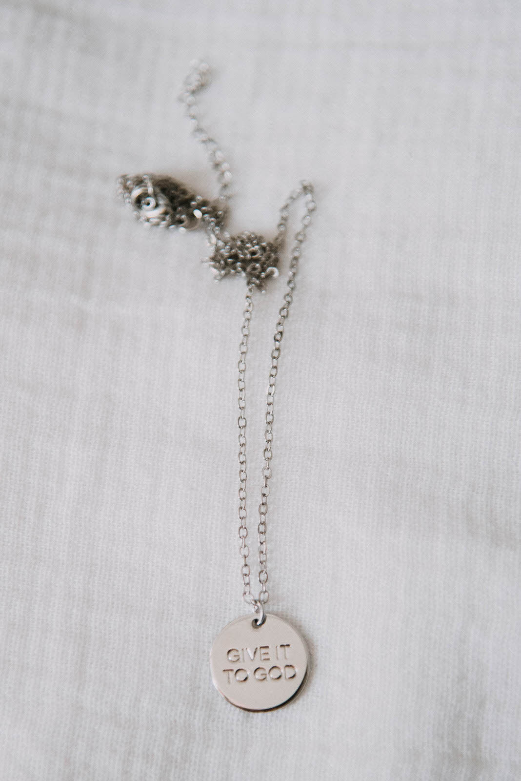 Give it to God Necklace - Clothed in Love Boutique