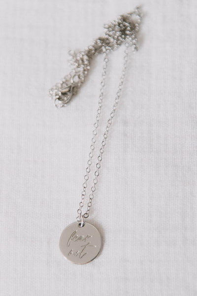 Fear Not Necklace - Clothed in Love Boutique