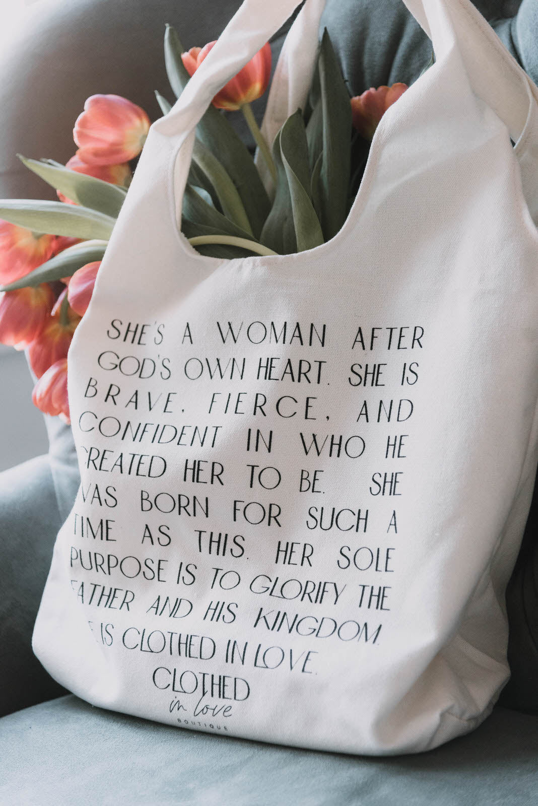 CIL Tote Bag - Clothed in Love Boutique