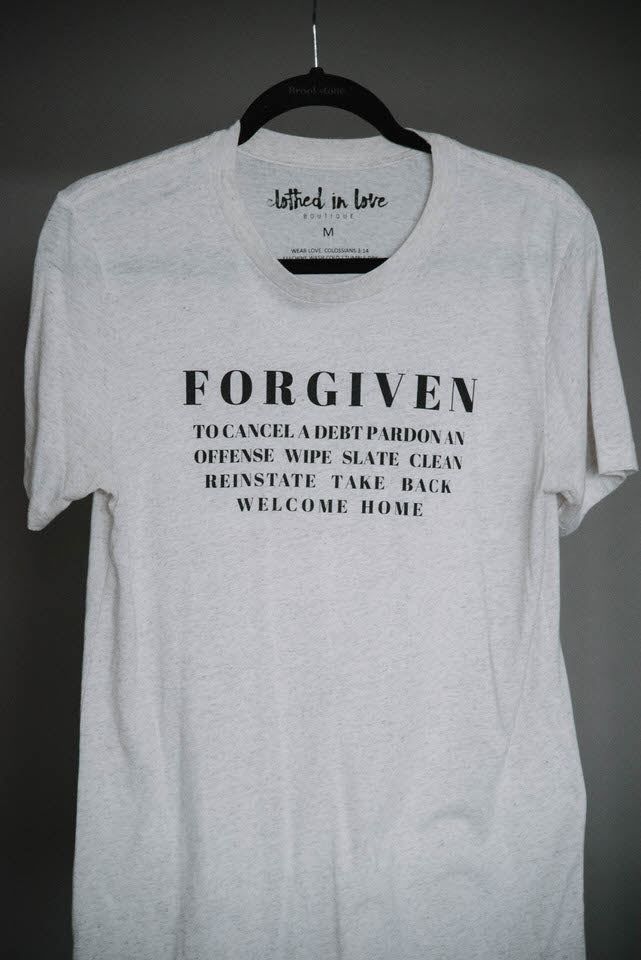 Forgiven Tee - Clothed in Love Boutique