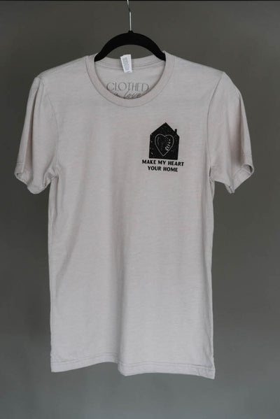 Make My Heart Your Home Tee - Clothed in Love Boutique