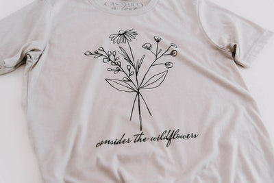 Consider the Wildflowers Tee - Clothed in Love Boutique