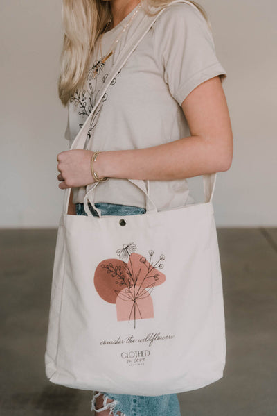 Consider the Wildflowers Tote Bag