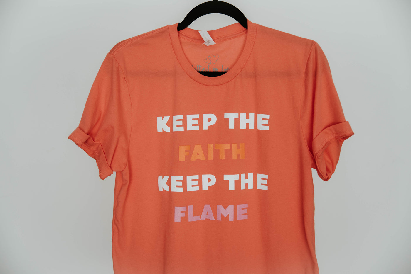 Keep the Faith Tee - Clothed in Love Boutique