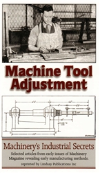Machine Tool Adjustment